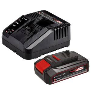 Akumulator Einhell 18V 2,5 Ah z ładowarką do wiertarko-wkrętarki udarowej.