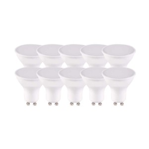 Goldlux Żarówka LED Platinum GU10 4,9W 3000K 470lm 10 szt.