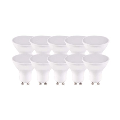 Goldlux Żarówka LED Platinum GU10 4,9W 4000K 470lm 10 szt.