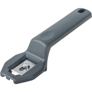 Obcinak do krawędzi Wolfcraft do precyzyjnej obróbki krawędzi. Nóż z ergonomicznym uchwytem.