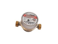 Wodomierz jednostrumieniowy, suchobieżny bez śrubunków do ciepłej wody 1/2