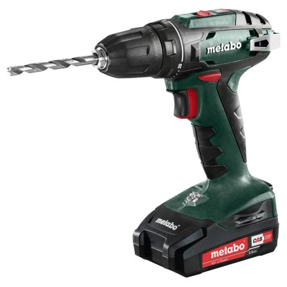 Metabo Wiertarko-wkrętarka akumulatorowa BS 18 18V 2x2,0 Ah
