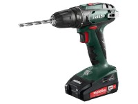 Metabo Wiertarko-wkrętarka akumulatorowa BS 18 18V 2x2,0 Ah