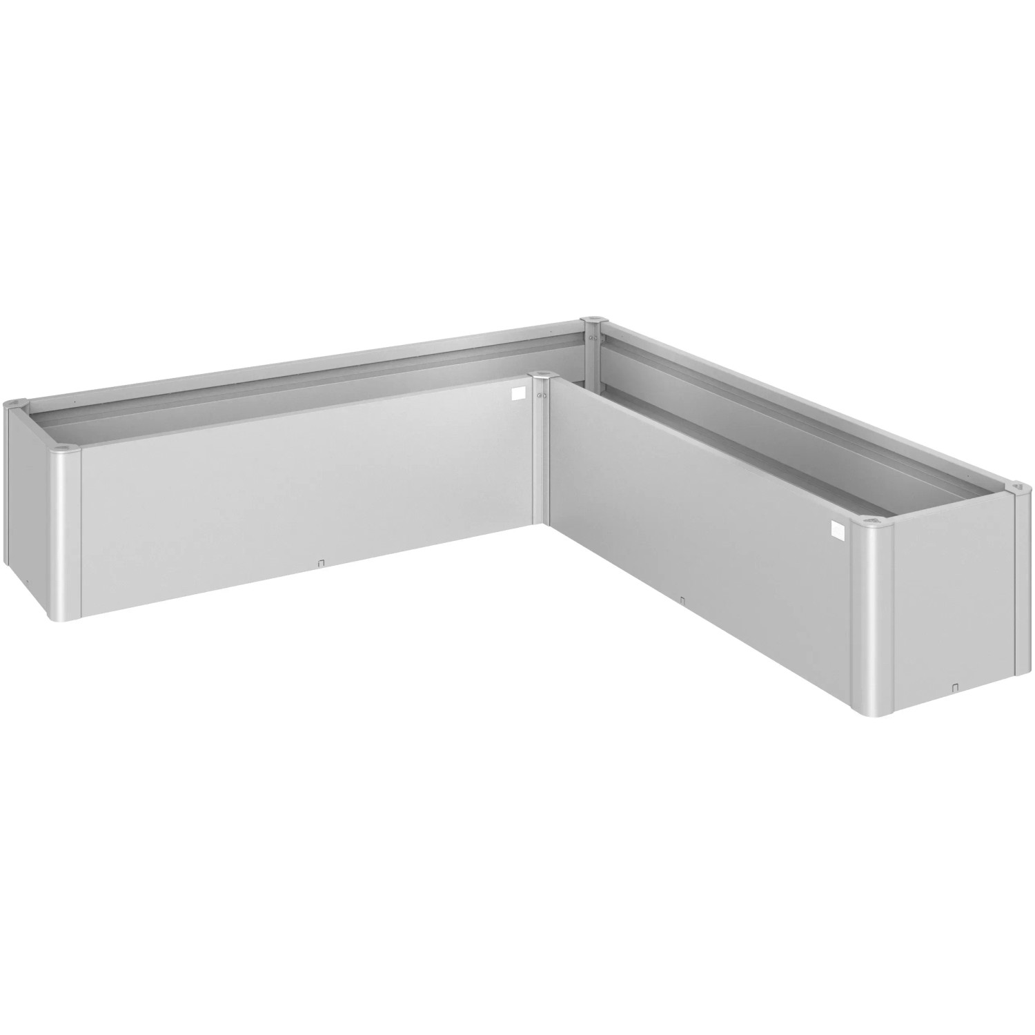 Biohort Kwietnik Belvedere Mini, L200, srebrny metalik