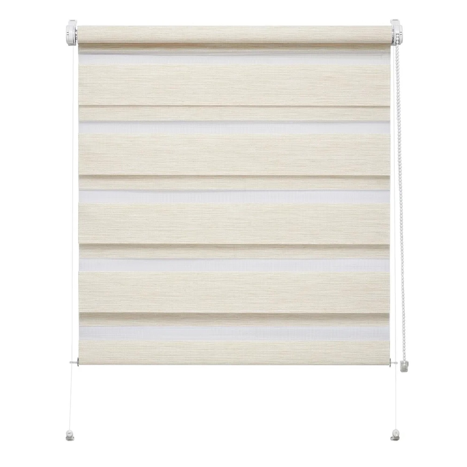 Mini roleta ZEBRA NATURE Dzień/Noc kremowa 76 cm x 150 cm