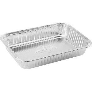 Tacka ociekowa Jamestown z aluminium, 22 cm, do grilla i piekarnika. Stabilna brytfanna, 10 sztuk.