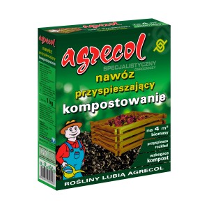 Agrecol Preparat przyśpieszający kompostowanie: Specjalny nawóz do szybszego kompostowania.