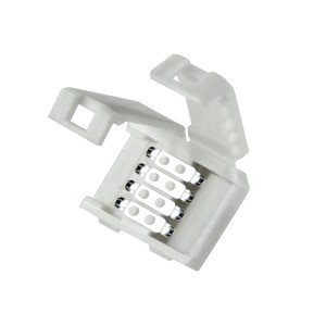 t.b.t. do taśm LED, złącze ułatwiające instalację.