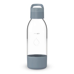 Dafi Butelka do saturatora PushAir stalowa z uchwytem - 0,5 l