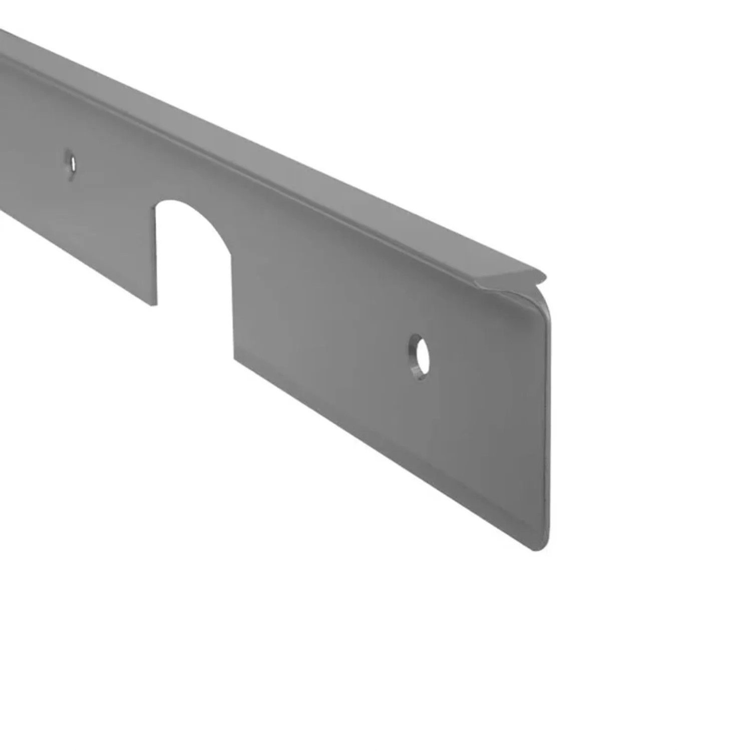 Listwa do blatu kątowa Szary 38 x 620 mm