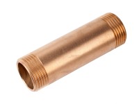 Nypel rurowy mosiężny 10 mm 1 sztuka