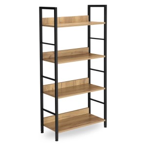 Varberg Craft Regał loftowy 125 x 60 x 28 cm 4 półki MDF/10 kg