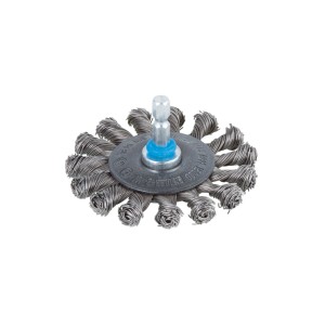 t.b.t. Szczotka druciana do wiertarki, idealna do usuwania rdzy i czyszczenia.