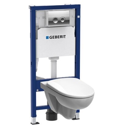 Geberit Zestaw podtynkowy Unifix z bezkołnierzową miską Nova Pro