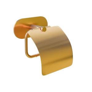 AGAS Uchwyt WC EA-4 złoty z klapką 13,5x14,1