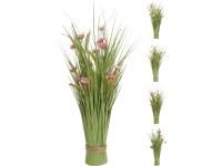 Trawa sztuczna z kwiatkami mix kolor 60cm