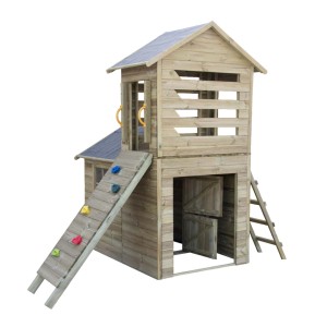 4IQ Domek Remi ze ścianką wspinaczkową wys. 249 cm