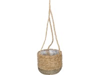 Kosz Seagrass trawa morska brąz-czerń - śr. 23 cm