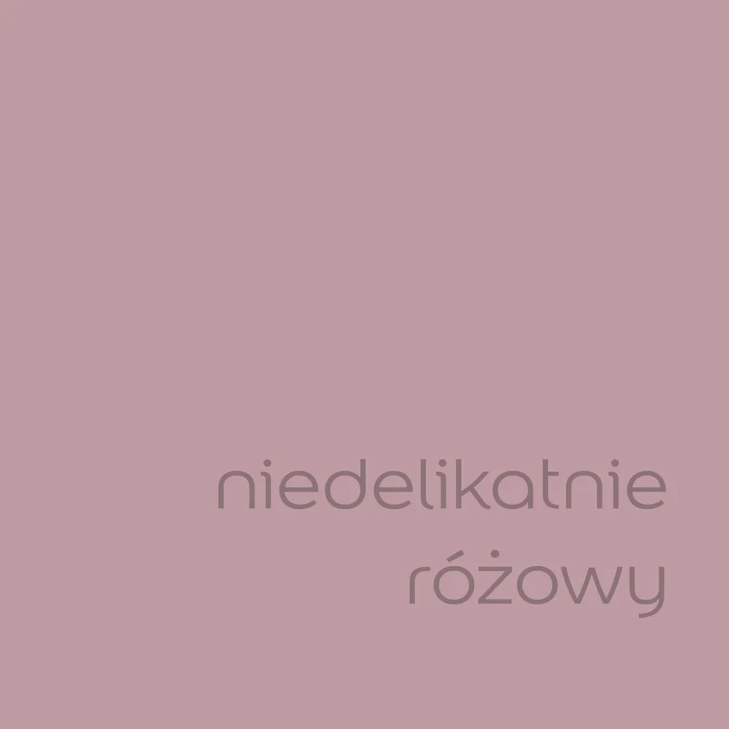 Próbka koloru farby do ścian t.b.t., delikatny róż do wnętrz.