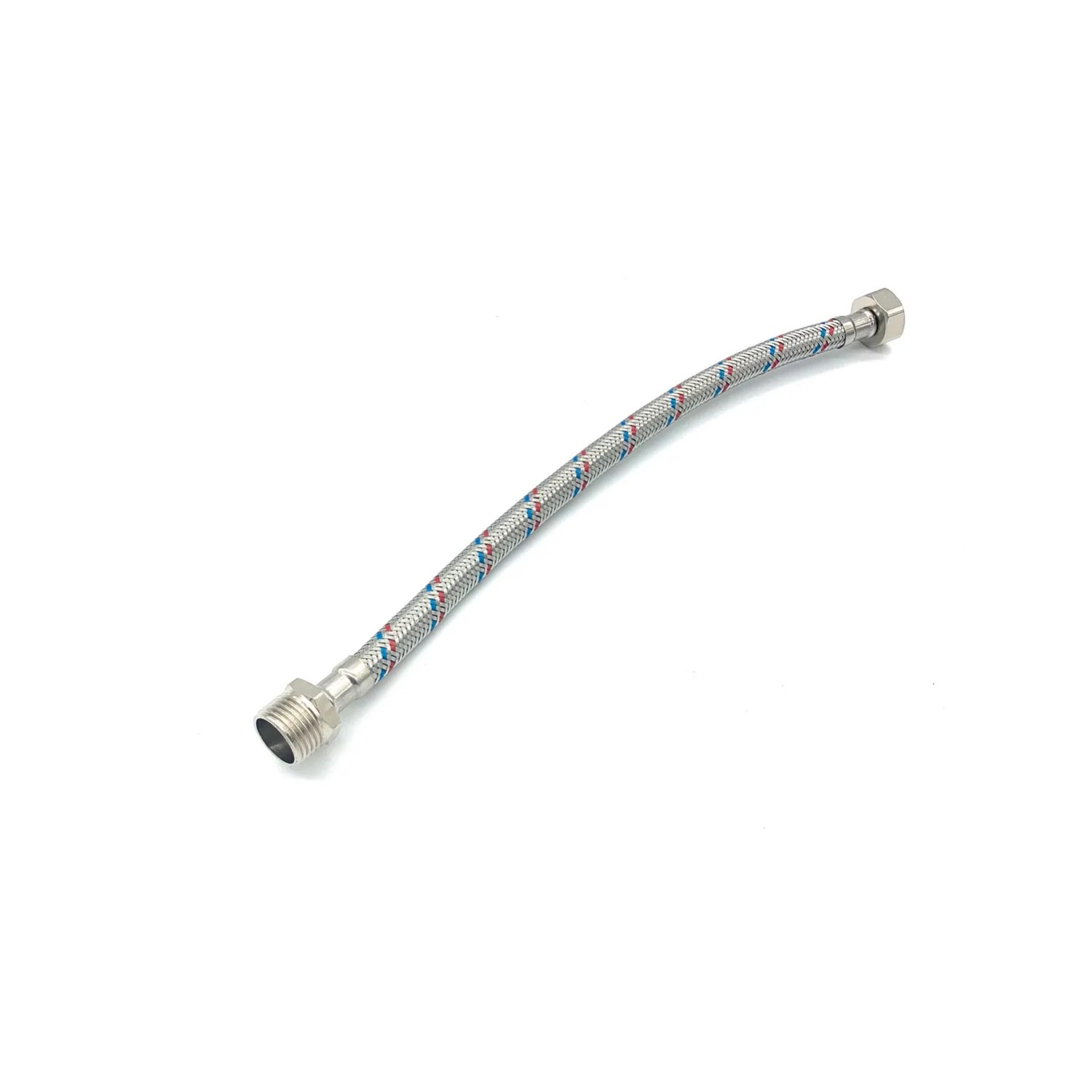 Fluvius Wężyk nierdzewny 1/2x1/2 L50 wz