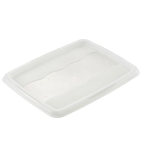 Przezroczysta pokrywa do pudełka do przechowywania t.b.t., plastik.