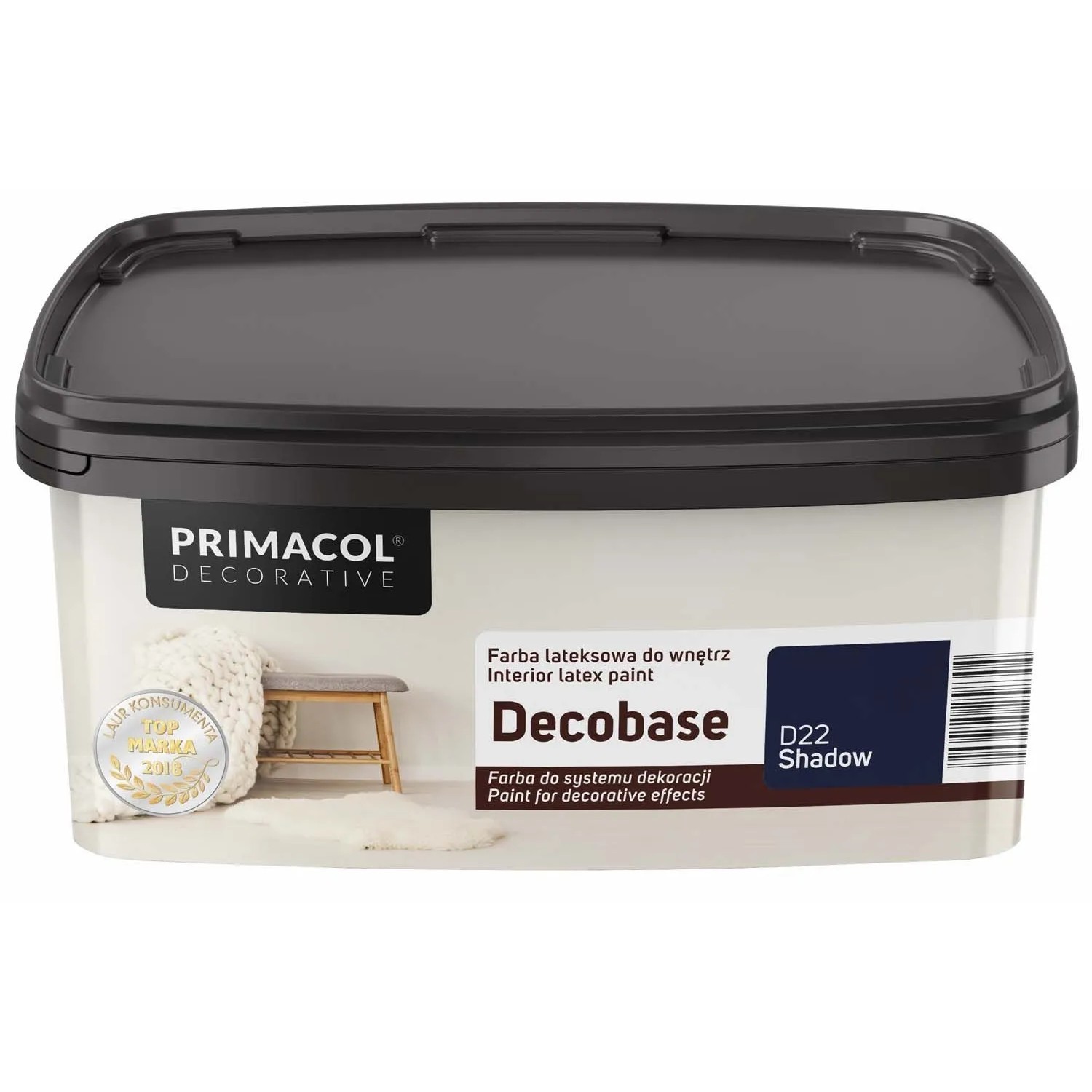 Primacol Emulsja lateksowa Decobase Shadow 1 l