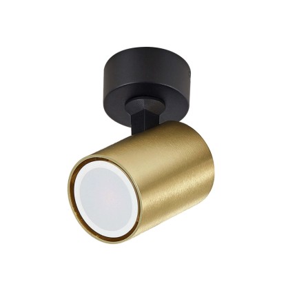 Light Prestige Spot STAR czarno-złoty 1xGU10