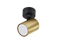Light Prestige Spot STAR czarno-złoty 1xGU10