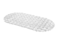 Alsea Mata łazienkowa Pebble 68 x 35 cm transparentna