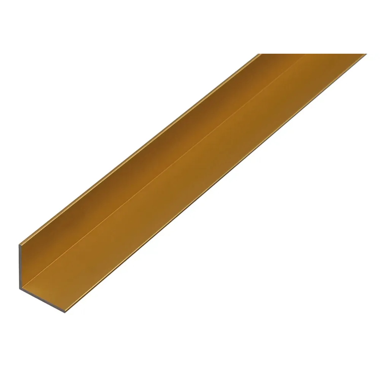 GAH Alberts Profil kątowy aluminiowy złoty 25x25mm 1m