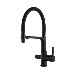 Granitan Bateria kuchenna filtrująca Malta czarna