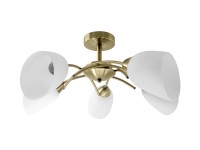 ActiveJet Lampa wisząca AJE-NIKITA metal patyna 5xE27