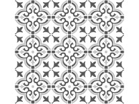 Tapeta kuchenna CERAMICS Floral Shapes 67,5 x 400 cm