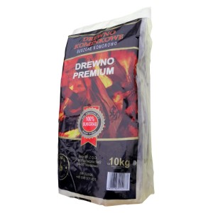 10kg worek drewna kominkowego premium, suszone, buk/grab. Drewno do kominka i pieca.