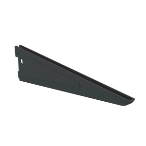 Wspornik półki t.b.t. do budowy mebli, ciemnoszary.