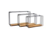 Półki loft zest.3 elementowy 40/35/30 cm