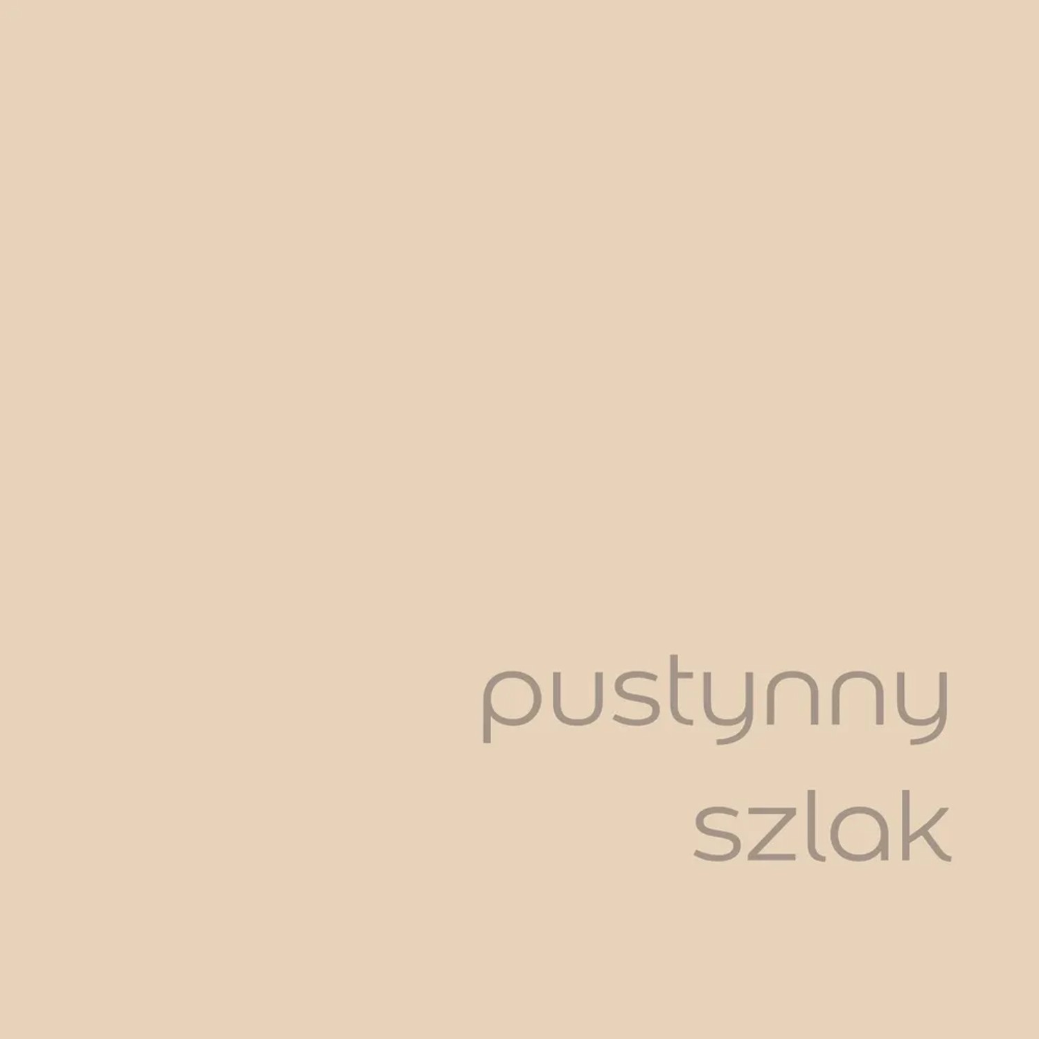 Próbka koloru t.b.t. do łazienki, odcień "pustynny szlak" (pustynny szlak).