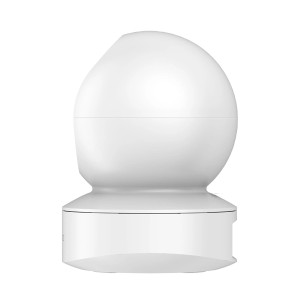 Zbliżenie białej kamery bezpieczeństwa wewnętrznego t.b.t.