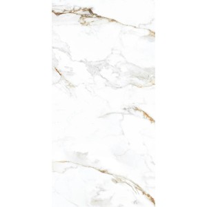Gres szkliwiony polerowany Vienna Bianco 60 × 120 cm
