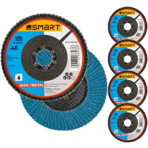 SMART365 Tarcza listkowa P40 125 mm