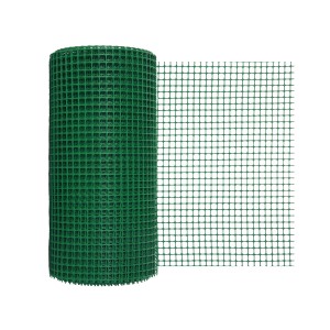 Zielona siatka ogrodzeniowa t.b.t. w rolce do ogrodu i krajobrazu.
