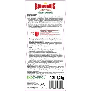 Biohumus Extra rośliny kwitnące 1,2 l