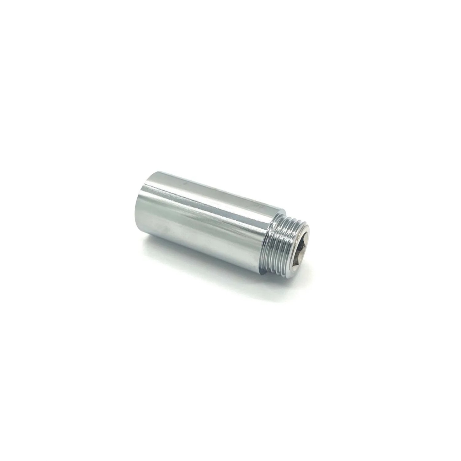 Fluvius Przedłużka 1/2 60mm mosiądz chromowana