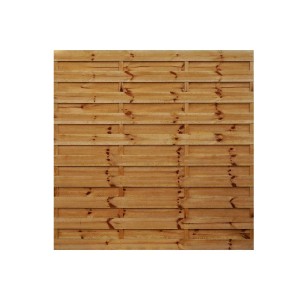 Panel ogrodzeniowy drewniany t.b.t. z kategorii ogrodzeń drewnianych, widok struktury drewna.