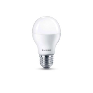 Biała żarówka LED E27 firmy Philips dla OBI. Energooszczędna żarówka LED.