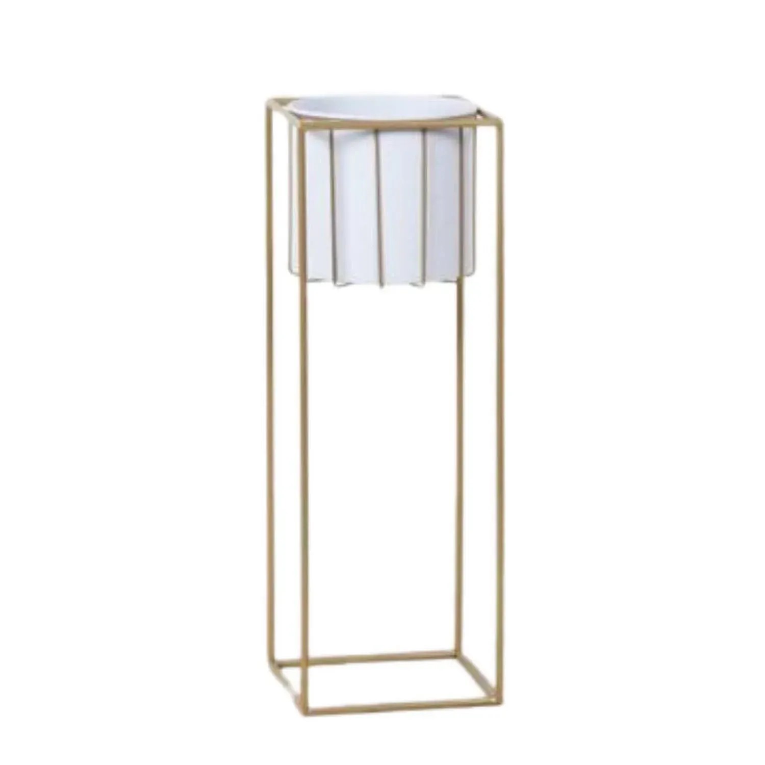 Direct H&G Osłonka Swen kwadrat L biała - 26 x 70,5 cm