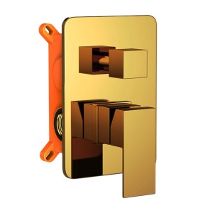 Granitan Zestaw prysznicowy podtynkowy Paje gold