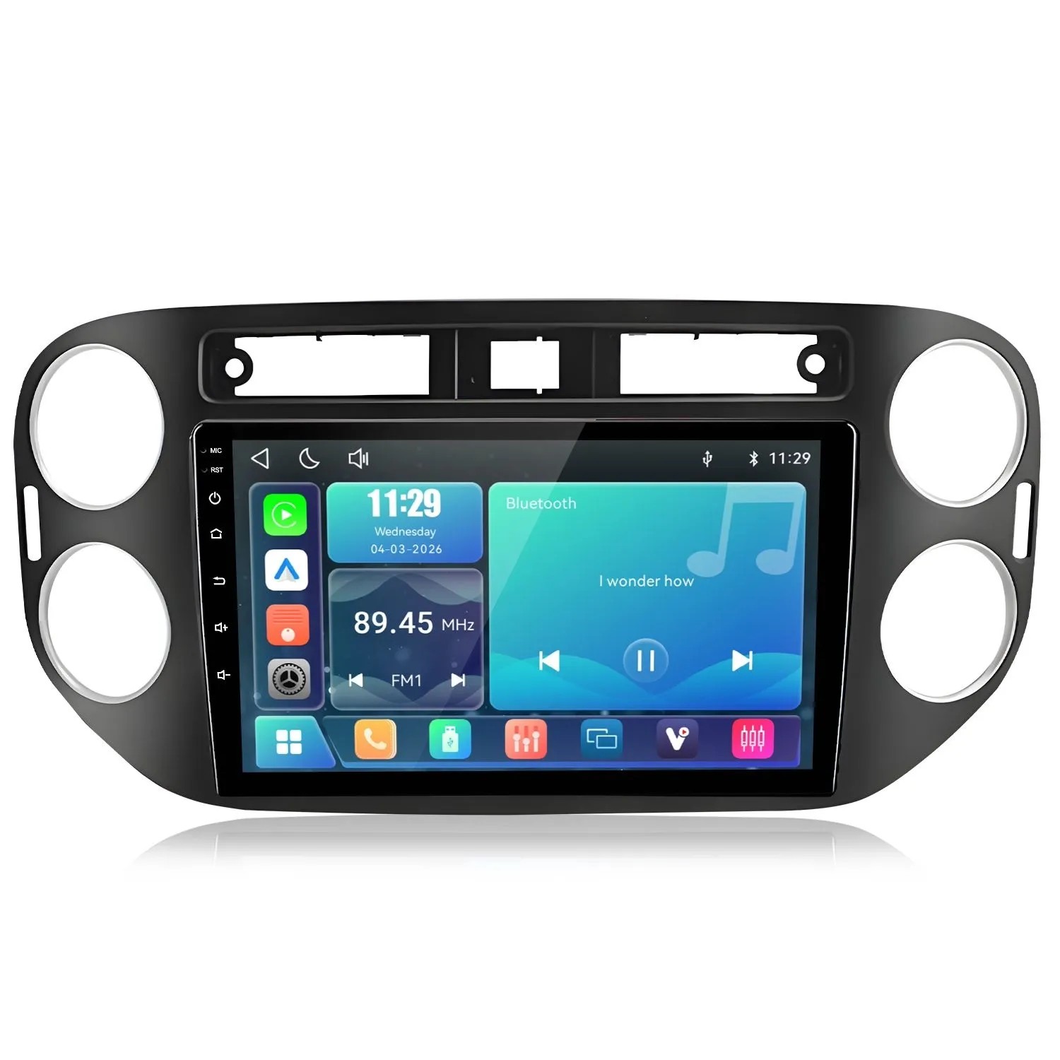 Junsun Radio Samochodowe Do VW Tiguan 2006-2016 Linux