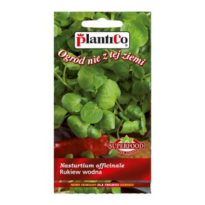 Opakowanie nasion rukwi wodnej (Nasturtium officinale) Plantico.