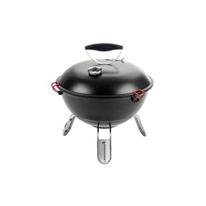 Landmann grill węglowy kulisty Piccolino, Ø 34 cm, matowy czarny. Kompaktowy grill na kemping i do ogrodu.